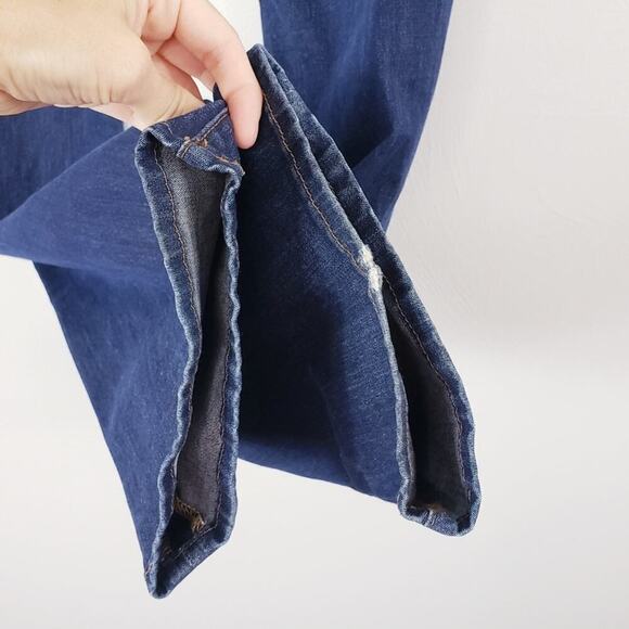 J Brand Classic Slim Boot Cut Mide Rise Medium - Dark Wash Denim Jeans Size 26 - Picture 6 of 7